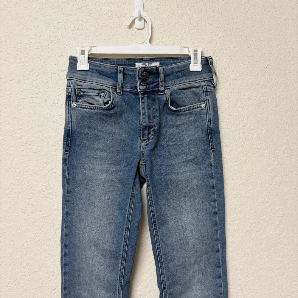 We The Free People Jeans Womens Size 25 Shayla Bootcut Blue Denim - Picture 2 of 7